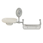 Мыльница настенная с корзинкой Migliore Edera- фото2