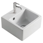 Раковина подвесная/накладная Galassia Plus 6033M- фото