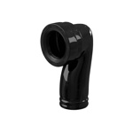 Сифон керамический для унитаза Burlington С26 JET черный- фото