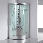 Eago DZ963F8 Гидромассажная кабина 	1000x1000x2260мм БЕЛОЕ СТЕКЛО- фото