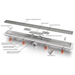 Душевой лоток MCH Chudej CH 650 50H- фото4