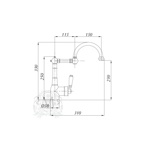 Смеситель для кухни Migliore Ermitage ML.ERM-7085.BI.CR- фото2