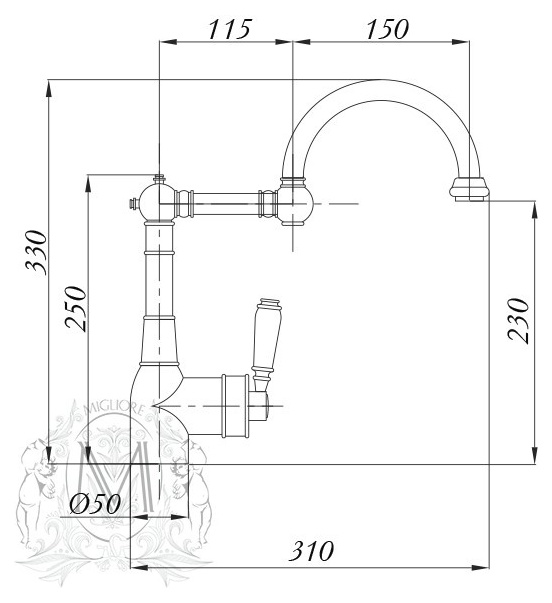    Migliore Ermitage ML.ERM-7085.BI.CR