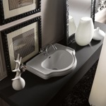 Раковина Kerasan Retro 1030 встраиваемая в столешницу- фото