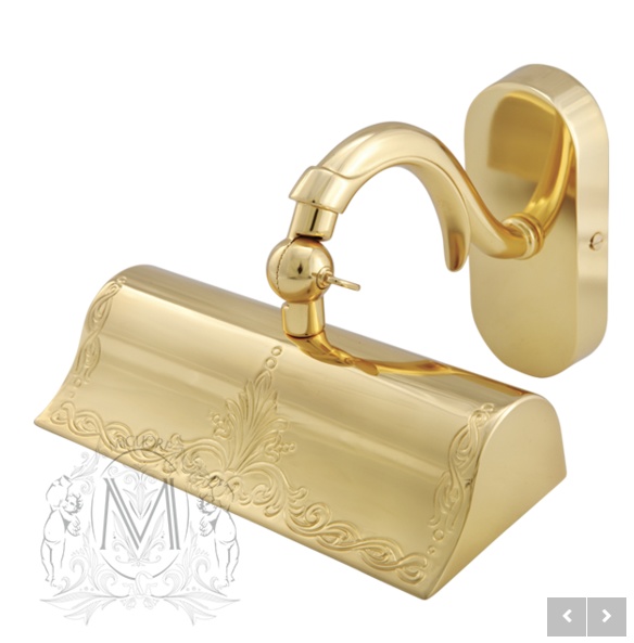 Светильник Migliore  MIRELLA Светильник-карниз настенный, L20 cm. ML.MRL-LP20 золото