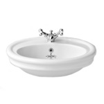 Раковина полувстраиваемая Sanitan Semi countertop Hillingdon 600x490 мм- фото