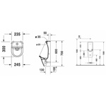 Писсуар настенный 082625- фото2