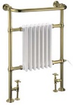 Полотенцесушители Burlington Trafalgar (Англия) золото- фото