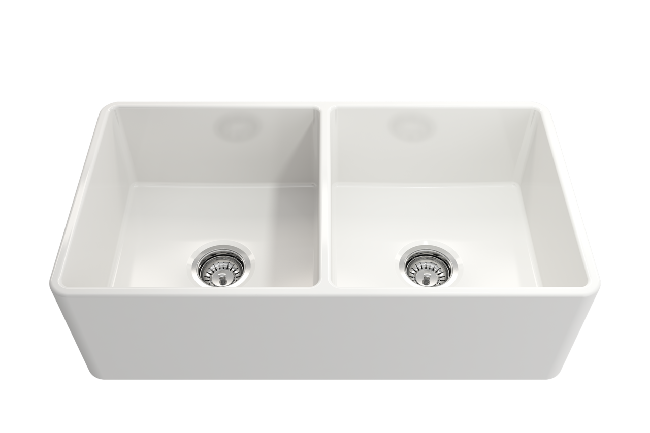 Кухонная раковина Bocchi CLASSICO 33D на 2 чаши, 80см- фото4