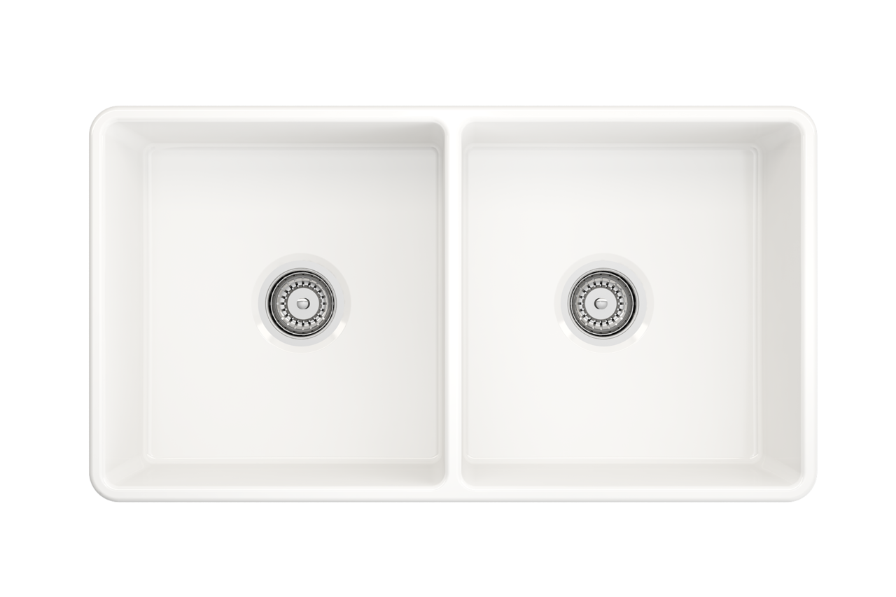 Кухонная раковина Bocchi CLASSICO 33D на 2 чаши, 80см- фото6