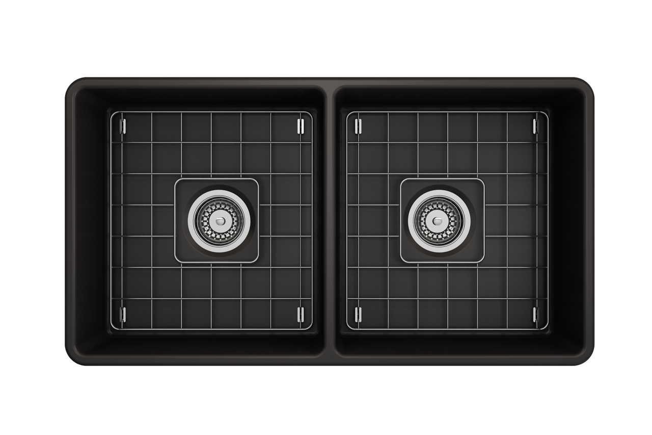 Кухонная раковина Bocchi CLASSICO 33D на 2 чаши, 80см- фото2