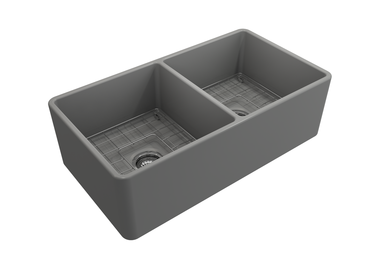 Кухонная раковина Bocchi CLASSICO 33D на 2 чаши, 80см- фото4