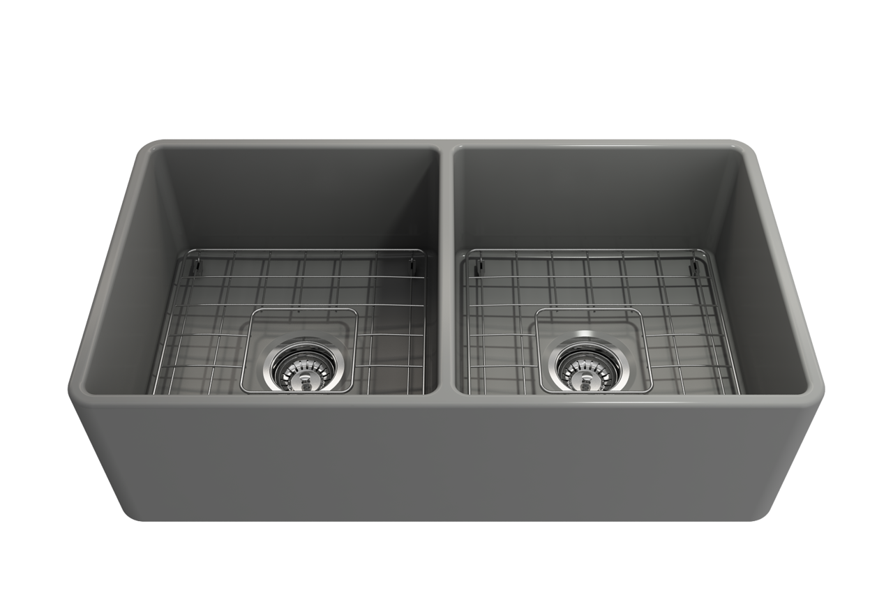 Кухонная раковина Bocchi CLASSICO 33D на 2 чаши, 80см- фото6