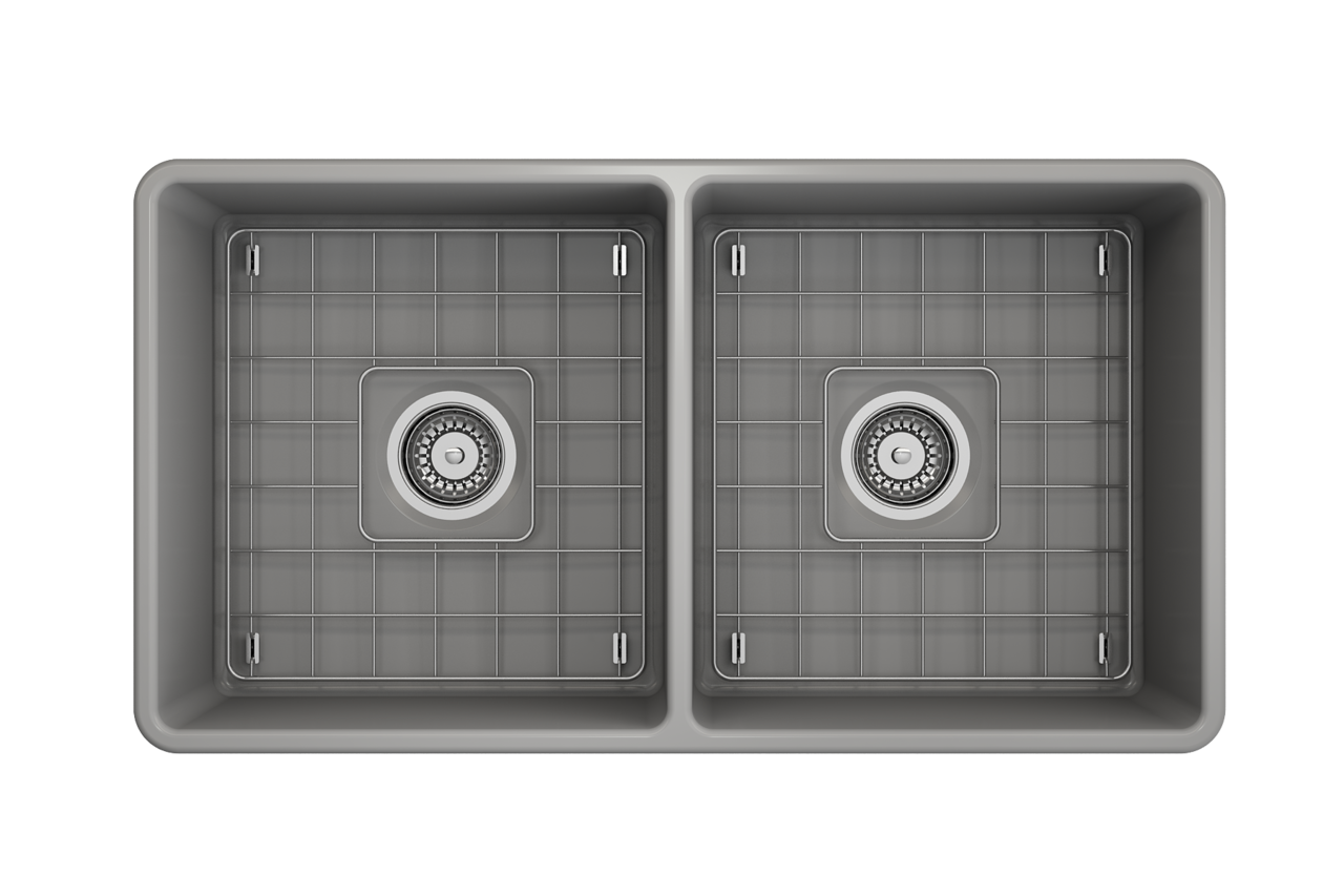 Кухонная раковина Bocchi CLASSICO 33D на 2 чаши, 80см- фото3