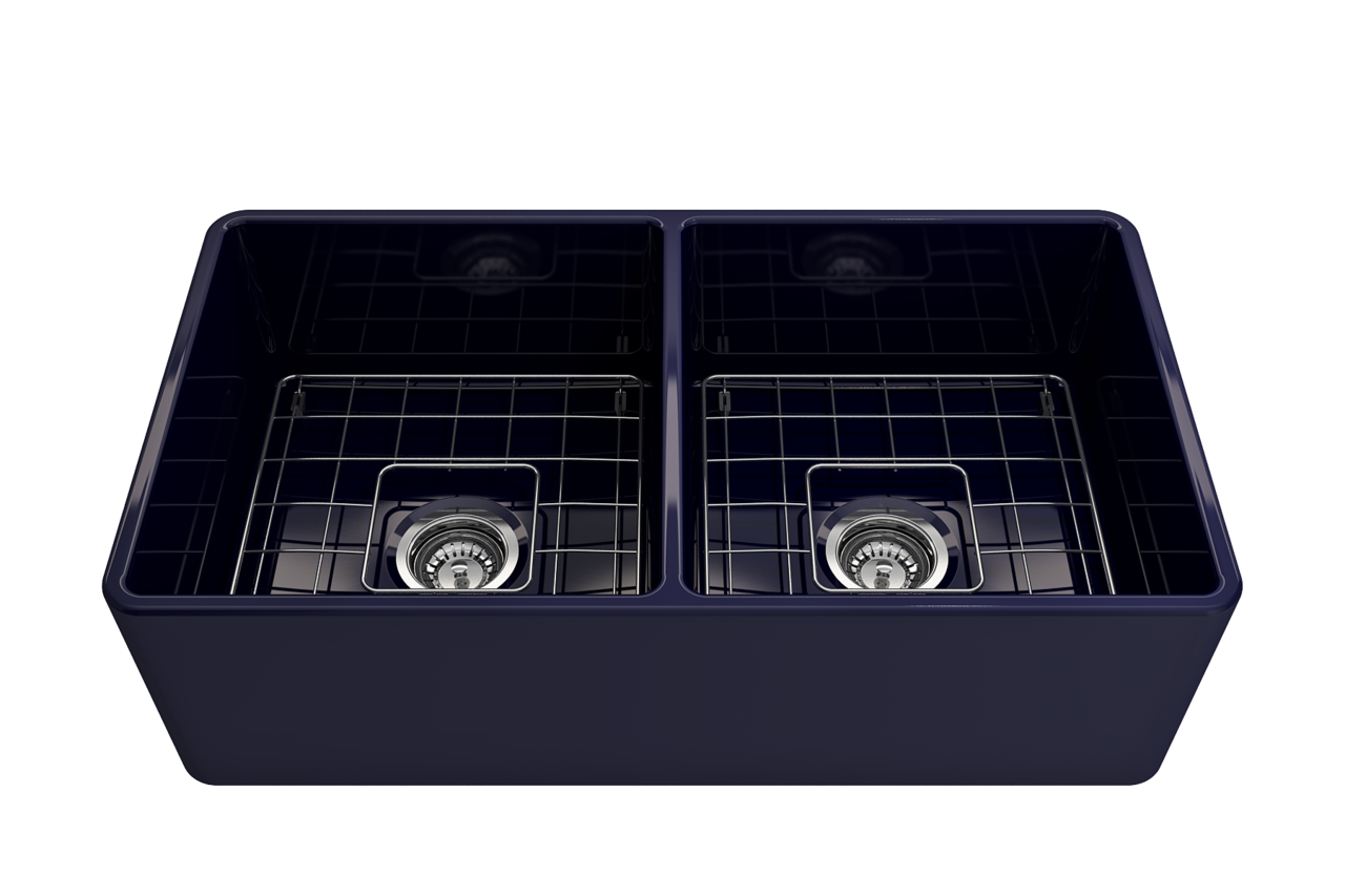 Кухонная раковина Bocchi CLASSICO 33D на 2 чаши, 80см- фото6