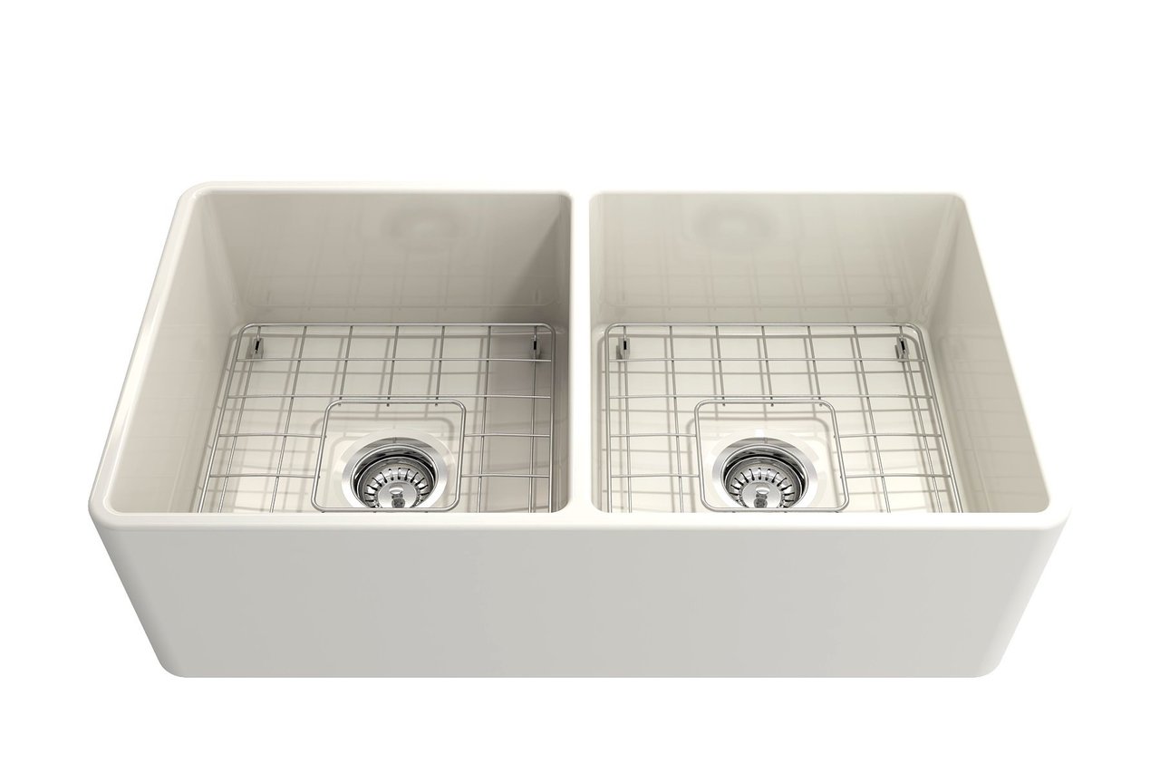Кухонная раковина Bocchi CLASSICO 33D на 2 чаши, 80см- фото2