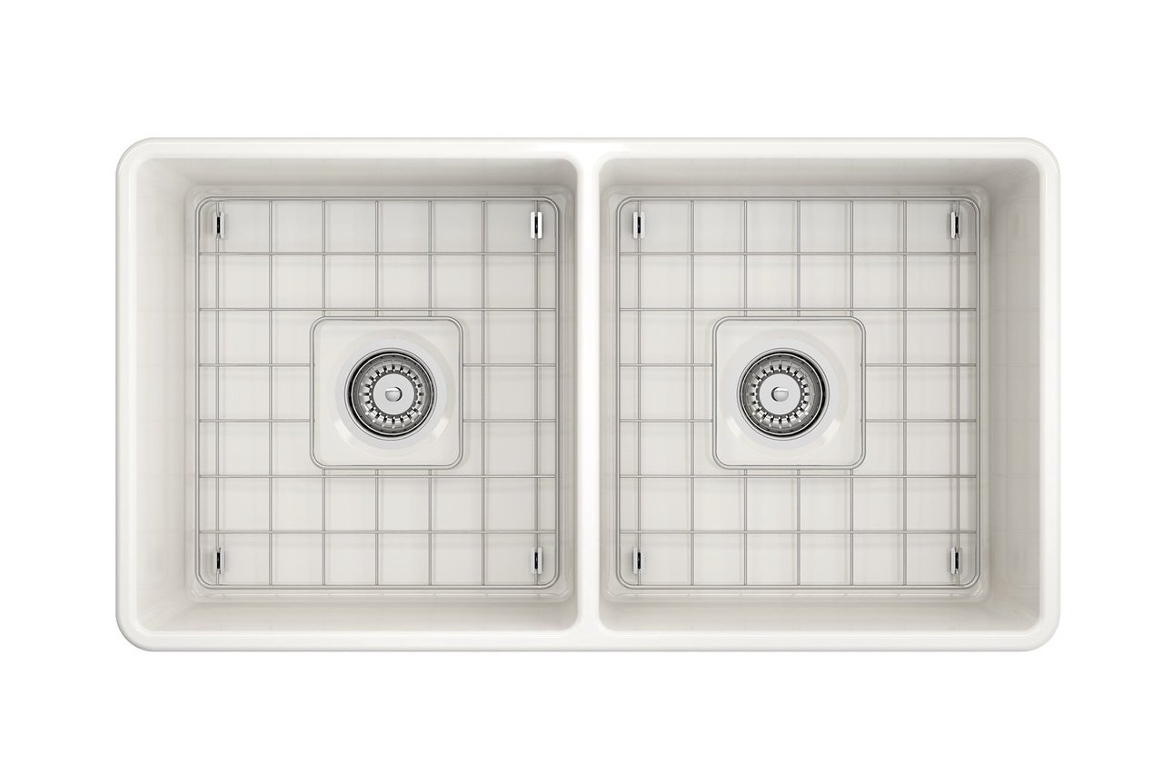 Кухонная раковина Bocchi CLASSICO 33D на 2 чаши, 80см- фото3