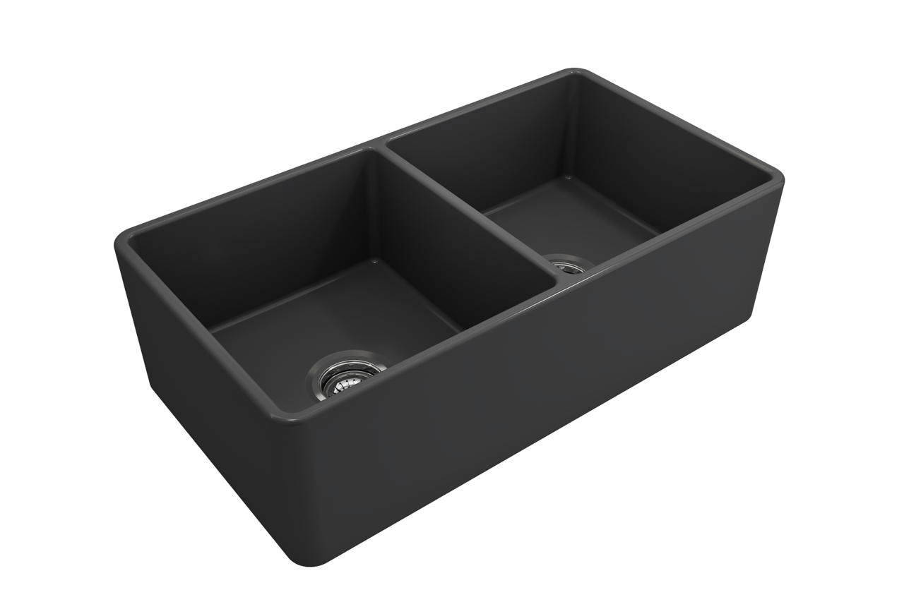 Кухонная раковина Bocchi CLASSICO 33D на 2 чаши, 80см- фото3