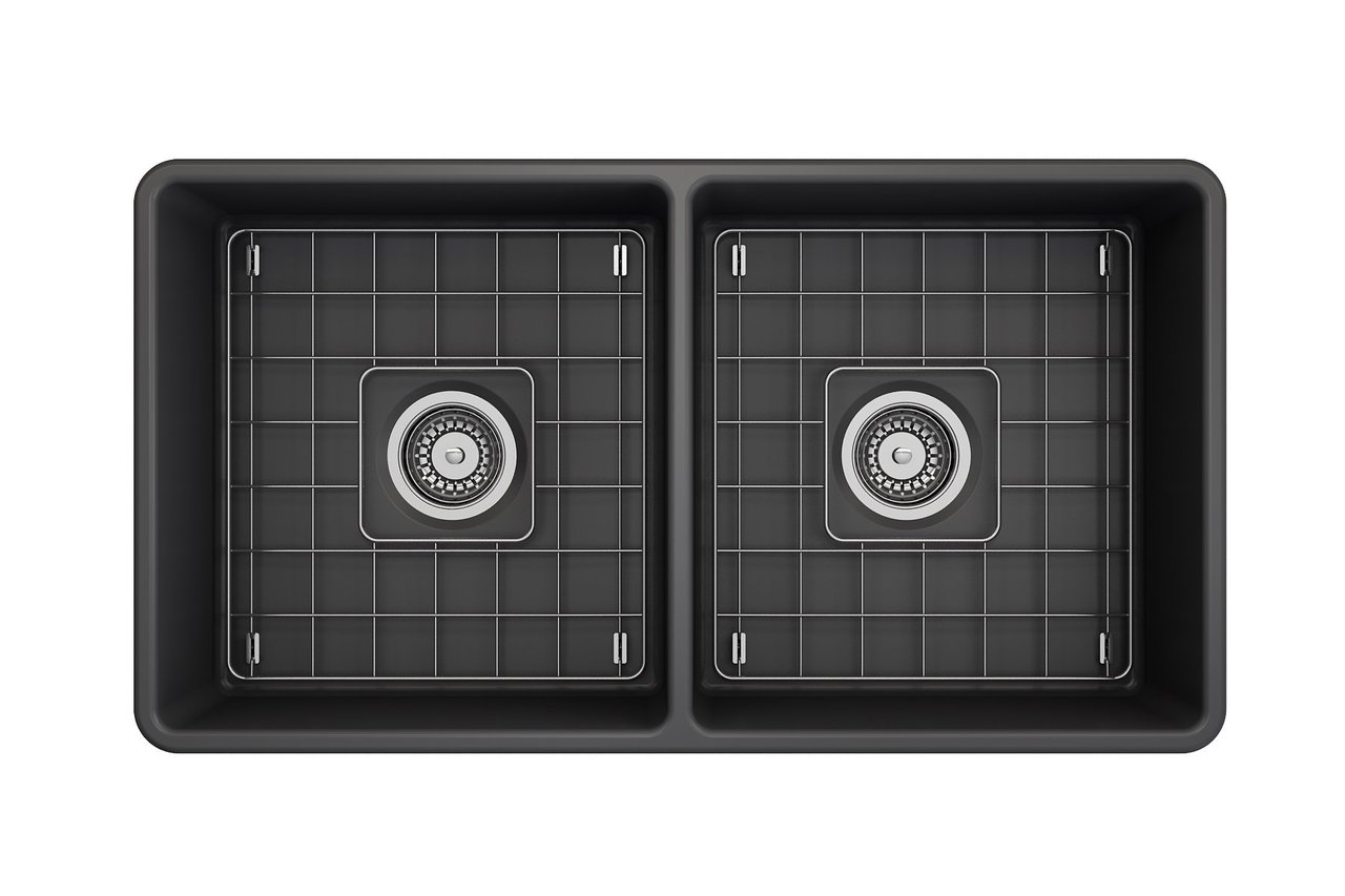 Кухонная раковина Bocchi CLASSICO 33D на 2 чаши, 80см- фото6