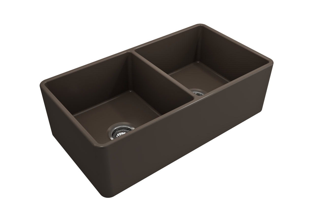 Кухонная раковина Bocchi CLASSICO 33D на 2 чаши, 80см- фото3
