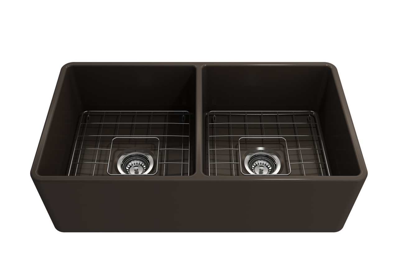 Кухонная раковина Bocchi CLASSICO 33D на 2 чаши, 80см- фото4