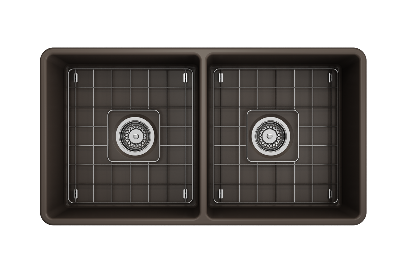 Кухонная раковина Bocchi CLASSICO 33D на 2 чаши, 80см- фото6