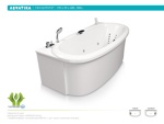 Акриловая ванна Aquatika Скульптура 190x90x68h- фото
