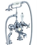 Напольный смеситель для ванны Burlington CLR15+W7- фото2