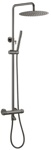 Стойка для душа c термостатом Boheme UNO 468-T-GM- фото