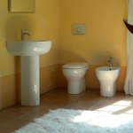 Раковина подвесная 60x48 Globo Grace GR060.BI- фото