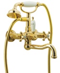 Смеситель для ванны (душевой комплект) Boheme Tradizionale Oro 293 - фото