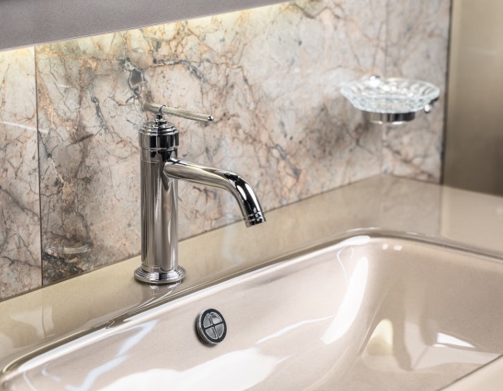 Смеситель для умывальника Boheme ETERNA CHROME 171-CR- фото5