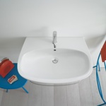 Раковина подвесная 75x53 Globo Affetto AF075.BI - фото