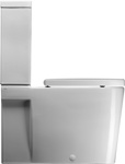 GSI Traccia Унитаз моноблок 66х35см, слив универсальный с бачком- фото2