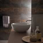 Раковина накладная 42x42 Globo Forty3 SC042.BI- фото