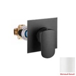 Palazzani Mis Color встроенный смеситель для душа черный мат- фото5