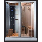 Гидромассажная кабина с паром и с инфракрасной сауной Grande Home FCT1812TR S8 Hemlock- фото
