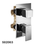 Palazzani Qadra встроенный смеситель для душа на 3 потребителя- фото