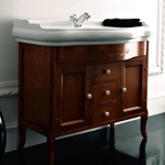 KERASAN Retro Комплект мебели 100см, цвета: noce- фото