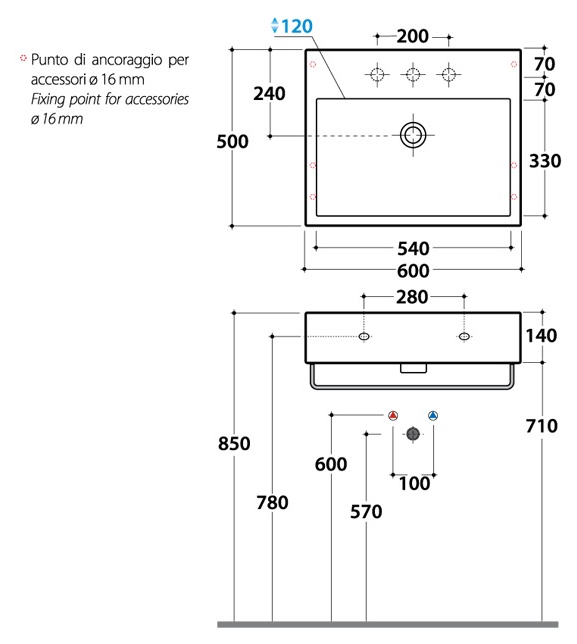   60x50 Globo Le Pietre SCQ61.TR