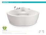 Акриловая ванна Aquatika Кворум 143x143x65h- фото