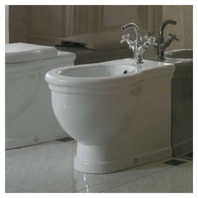 Биде приставное 57x38 с 3 отв. Globo Paestum PA027.BI