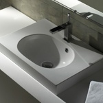 Раковина подвесная/встраиваемая 50x42 Globo Classic SCL51.BI - фото