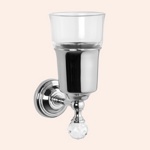 Подвесной стакан стеклянный TW Crystal TWCR109cr/sw