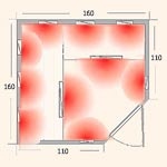 Инфракрасная сауна Infradoc Модель SF-6- фото3