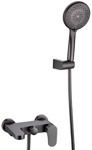 Смеситель для ванны с душевым набором Boheme Spectre 453-GM- фото