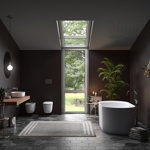 Kerasan Nolita Ванна акриловая отдельностоящая 145х78х58 см, с пробкой click-clack, цвет белый- фото4