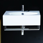 Раковина прямоугольная накладная или подвесная Simas LFT Spazio LFT54 - фото