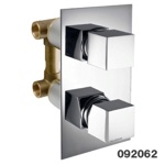 Palazzani Track встроенный смеситель на 2 потребителя хром- фото