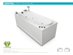 Акриловая ванна Aquatika Астра 170x70x56h- фото